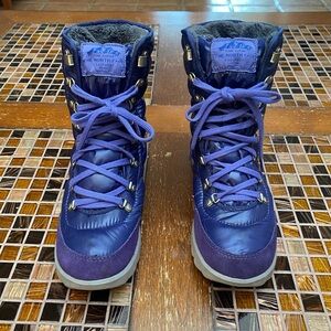 The North Face Women's Purple Winter Boots